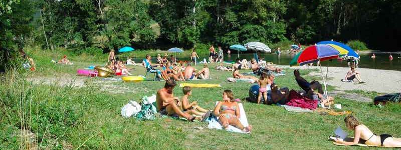 camping riviere
